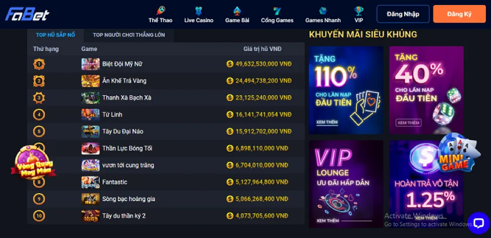 Các bước chơi game nổ hũ thể thao đổi thưởng